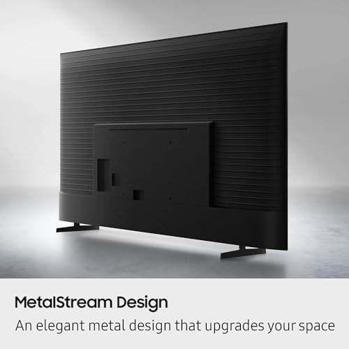 Samsung 43-Inch Class Crystal UHD U8000F 4K Smart TV (2025 Model) Endless Free Content, Crystal Processor 4K, MetalStream Design, Knox Security, Alexa Built-in