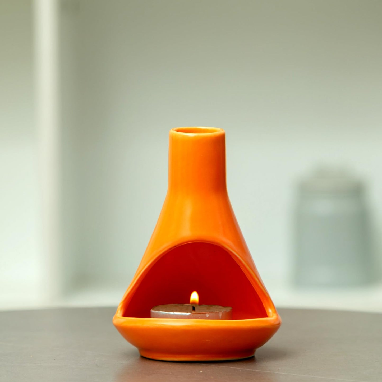 Handmade Ceramic Palo Santo Holder Burner - Mini Chimenea Incense Dish for Palo Santo and Sticks - Sage Holder for Meditation Decor