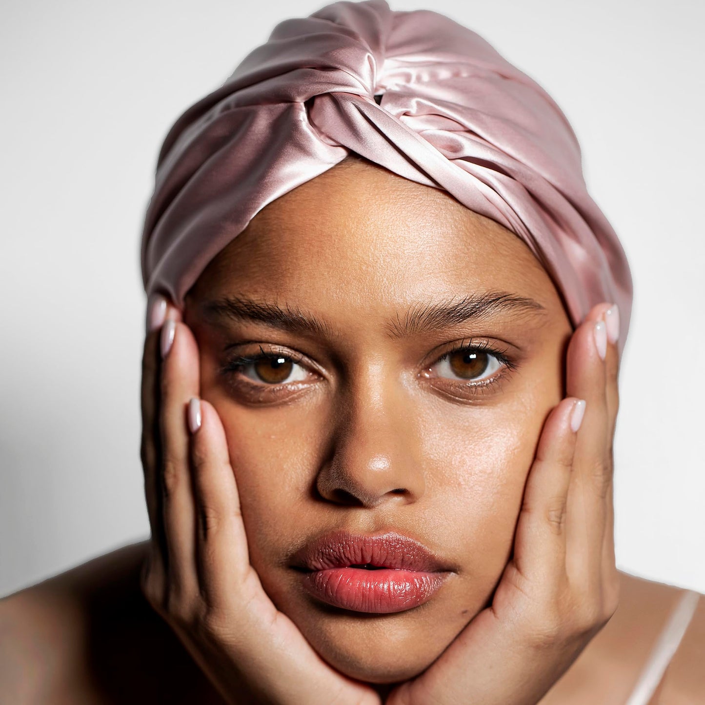 SLIP Pure Silk Turban| 100% Mulberry Silk, Ultra Soft & Gentle on Hair, Prevents Breakage & Frizz