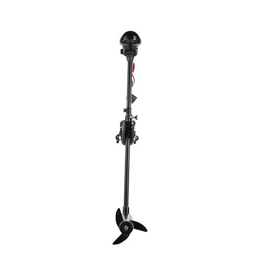 Newport X-Series 55lb Thrust Transom Mounted Saltwater Electric Trolling Motor w/LED Battery Indicator (36" Shaft)