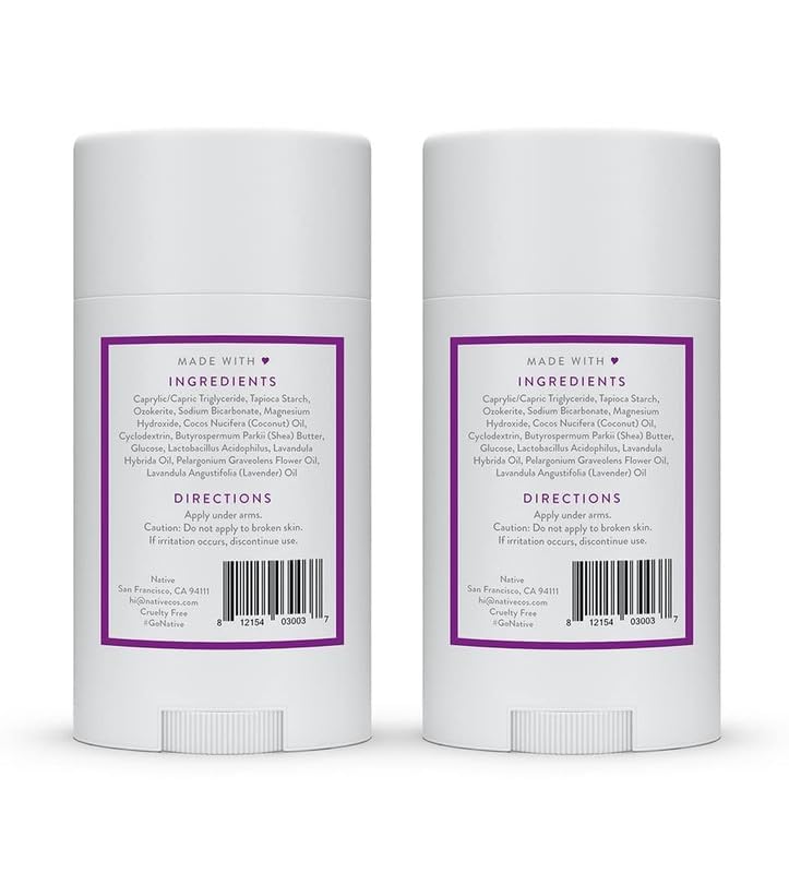 Native Deodorant Contains Naturally Derived Ingredients, 72 Hour Odor Control | Deodorant for Women and Men, Aluminum Free with Baking Soda, Coconut Oil and Shea Butter | Coconut & Vanilla