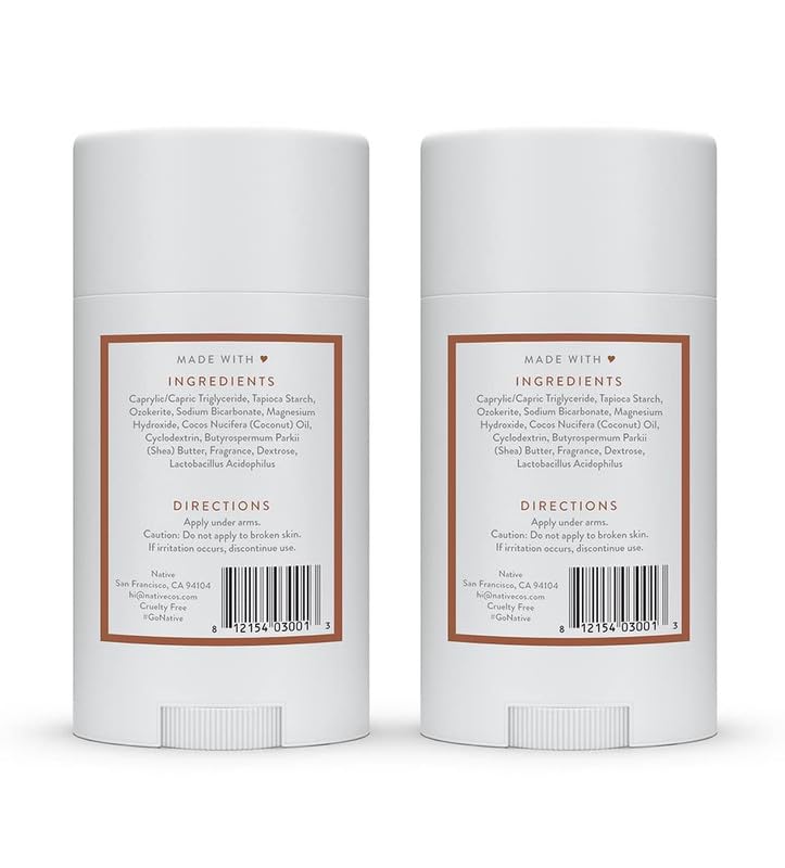 Native Deodorant Contains Naturally Derived Ingredients, 72 Hour Odor Control | Deodorant for Women and Men, Aluminum Free with Baking Soda, Coconut Oil and Shea Butter | Coconut & Vanilla