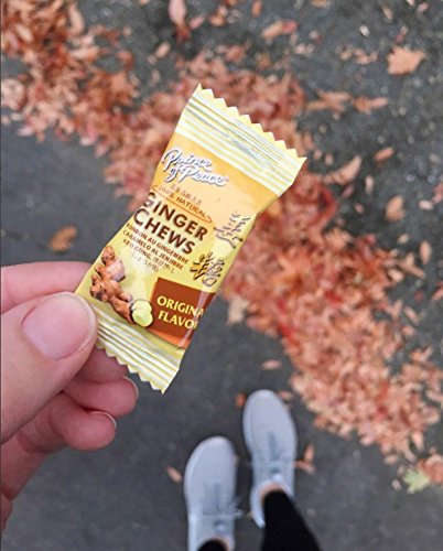 Prince of Peace Ginger Chews With Lemon, 4 oz. Candied Ginger Lemon Candy - 2 Pack