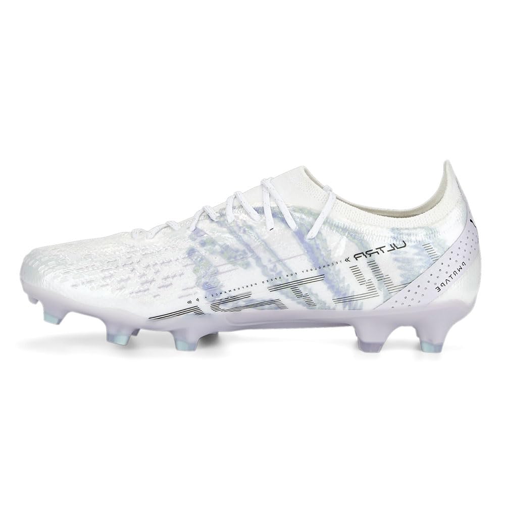 PUMA Womens Ultra Ultimate Brilliance Firm GroundArtificial Ground Soccer Cleats Firm Ground, Soft Ground - White