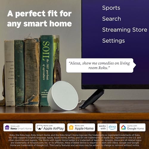 Roku Smart TV – 43-Inch Select Series, 4K HDR TV – RokuTV with Enhanced Voice Remote – Flat Screen LED Television with Wi-Fi for Streaming Live Local News, Sports, Family Entertainment