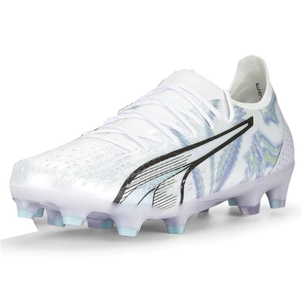 PUMA Womens Ultra Ultimate Brilliance Firm GroundArtificial Ground Soccer Cleats Firm Ground, Soft Ground - White