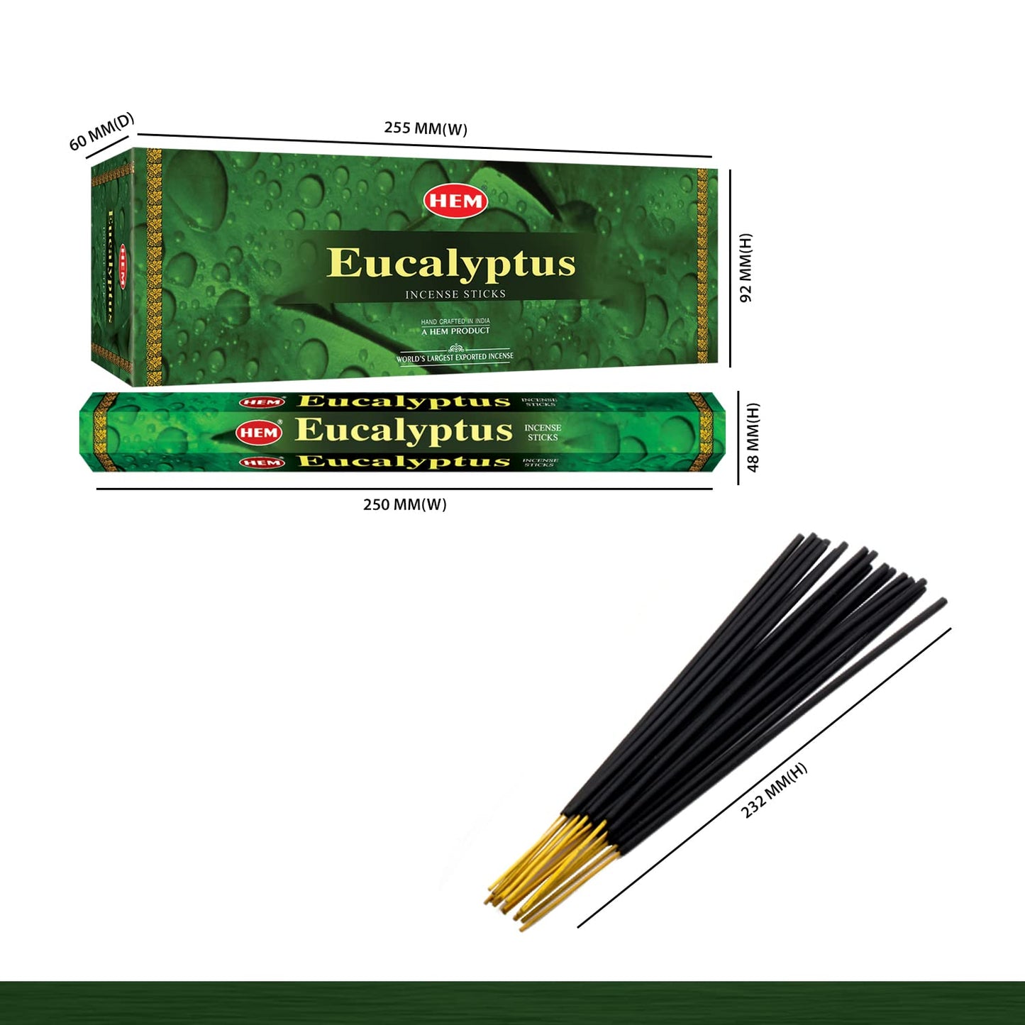 Hem Frankincense Myrrh Incense Sticks - 120 Count | Natural Air Purifying Aromatherapy | Calming and Cleansing Fragrance | Perfect for Meditation and Relaxation | Long-Lasting Burn.