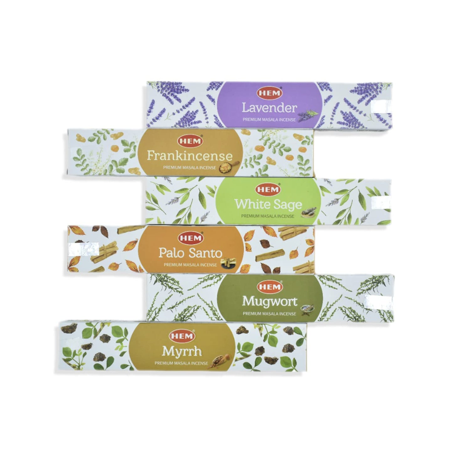 Hem Frankincense Myrrh Incense Sticks - 120 Count | Natural Air Purifying Aromatherapy | Calming and Cleansing Fragrance | Perfect for Meditation and Relaxation | Long-Lasting Burn.