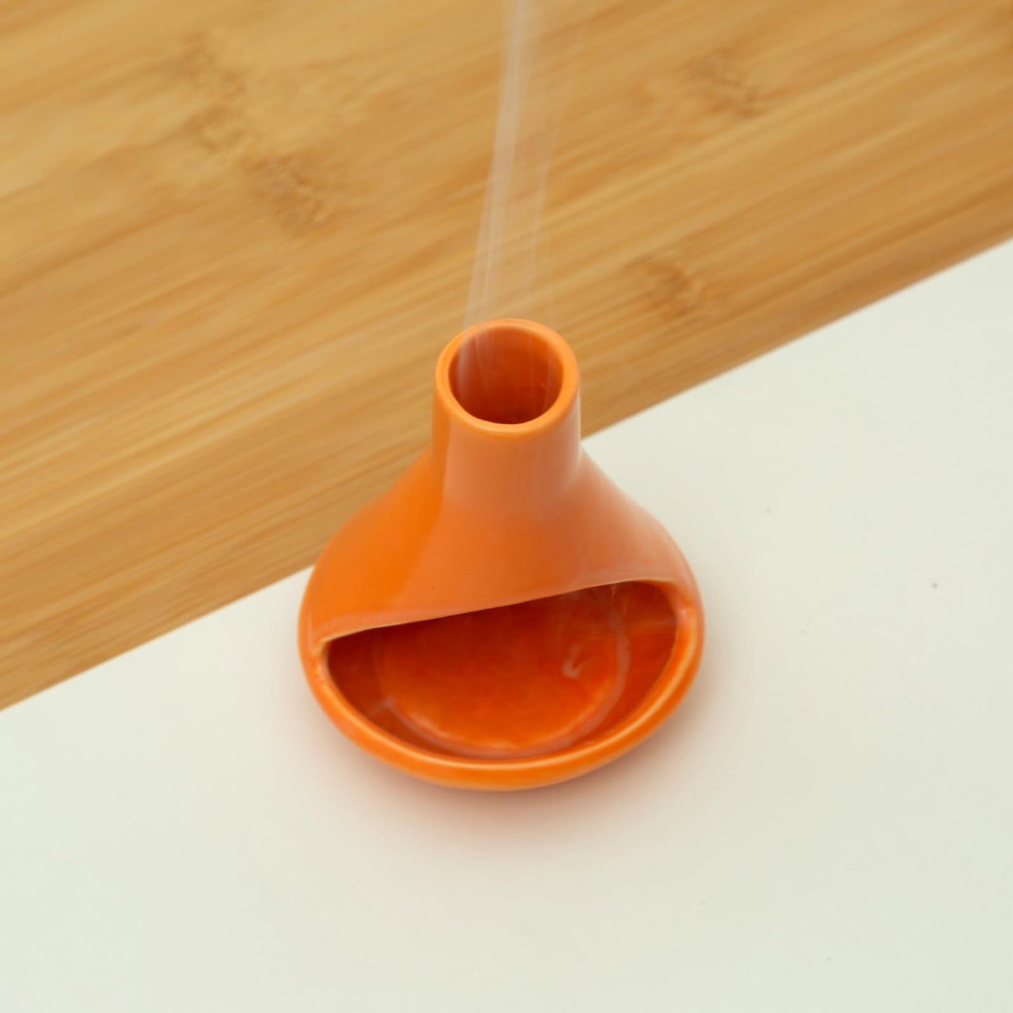 Handmade Ceramic Palo Santo Holder Burner - Mini Chimenea Incense Dish for Palo Santo and Sticks - Sage Holder for Meditation Decor