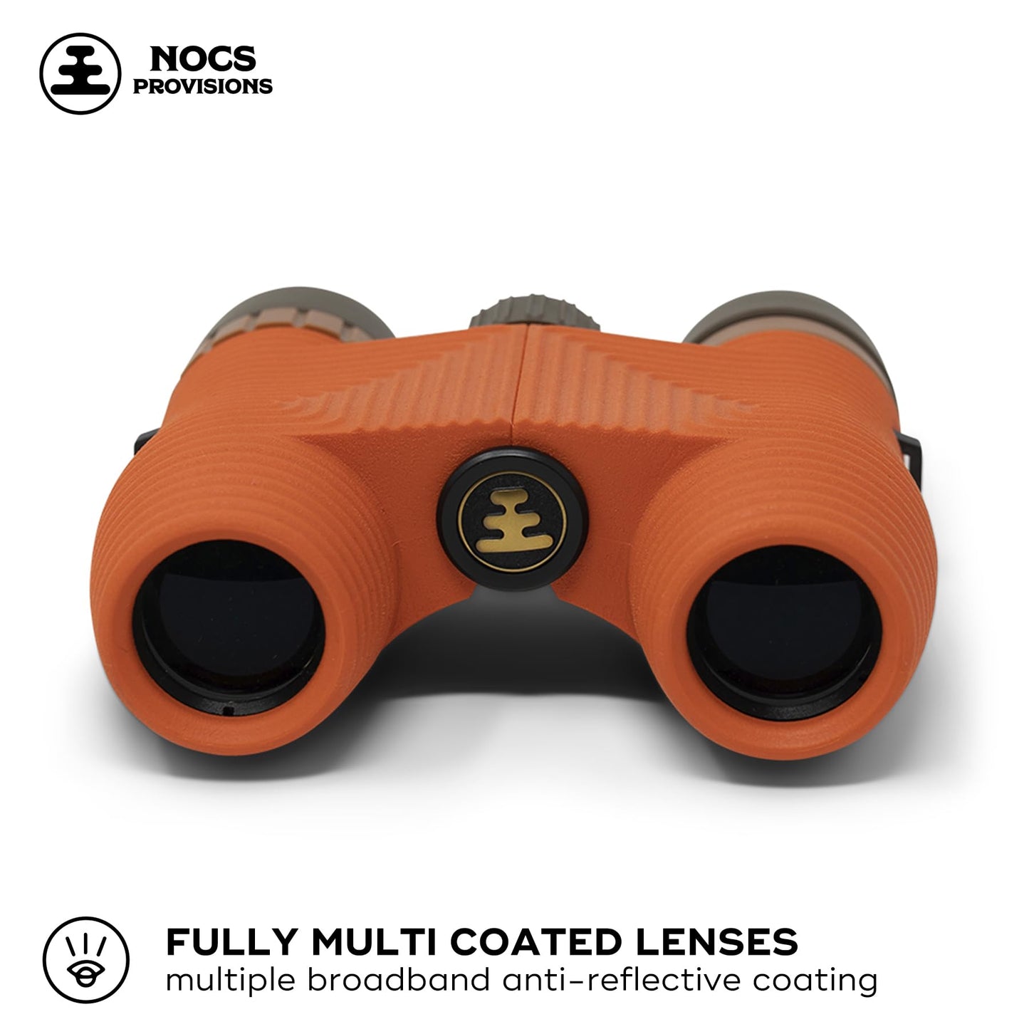 Nocs Provisions Standard Issue 8x25 Waterproof Binoculars, 8X Magnification, Bak4 Prism, Wide View Multi-Coated Lenses for Bird Watching, Hiking & Backpacking - Cobalt Blue II