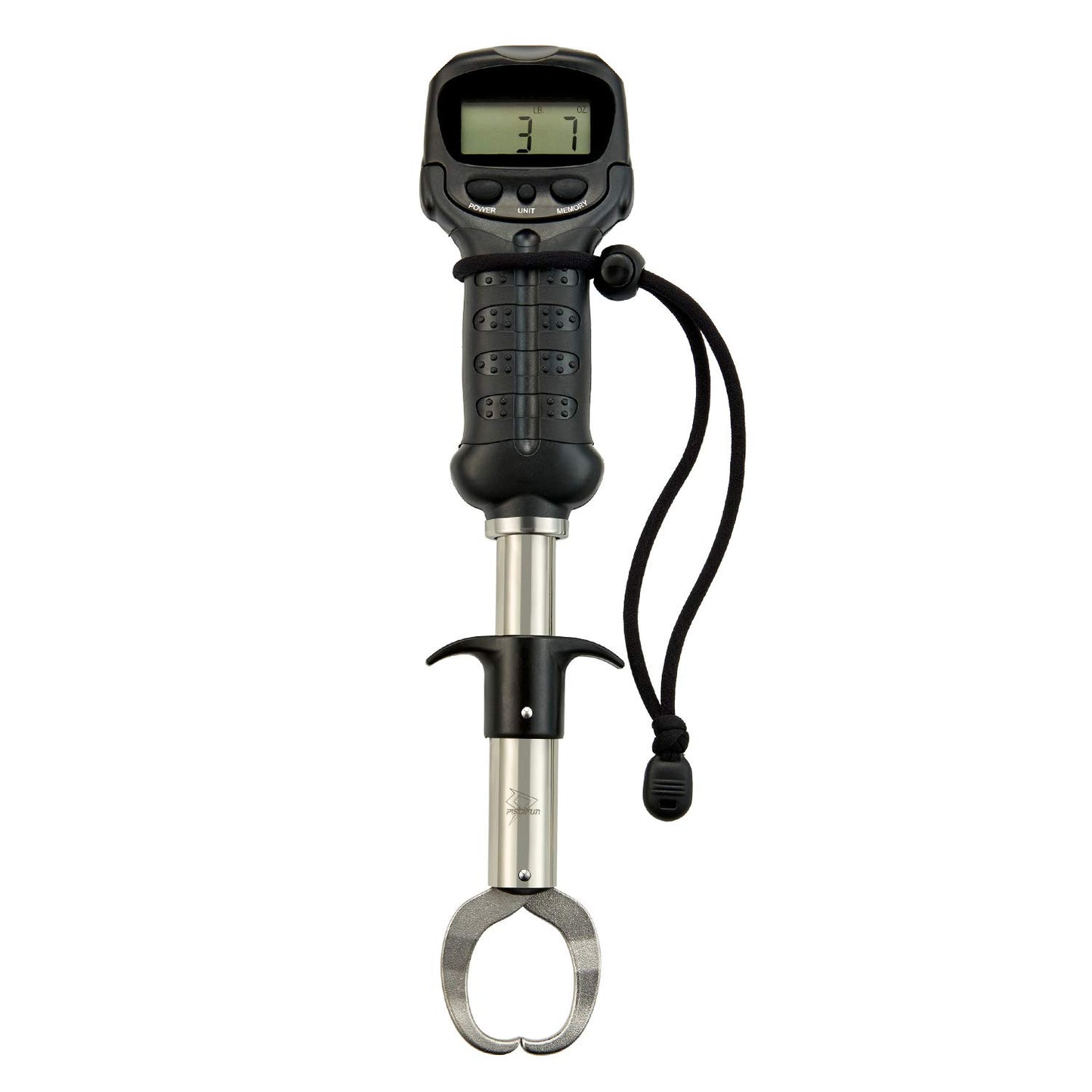 Piscifun Fish Gripper with Digital Fish Scale, Memory Function Fishing Scale, Save Up to Most 10 Set of Weight, Saltwater-Resistant, Portable Stainless Steel Fish Lip Gripper, Fishing Gear Gift