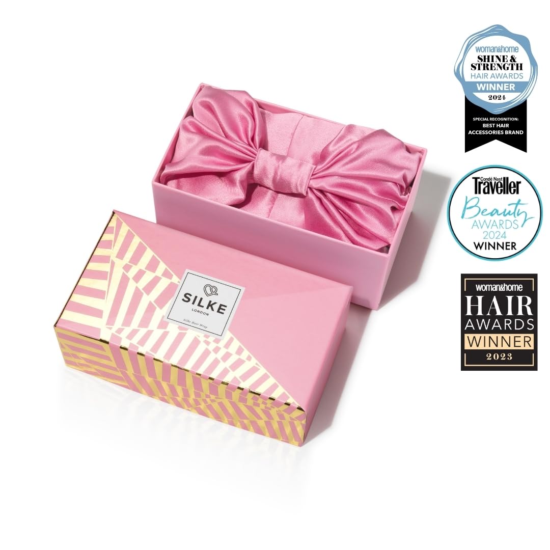 SILKE Hair Wrap | Silk Bonnet for Sleeping | 100% Luxurious Silk Hair Wrap for Sleeping