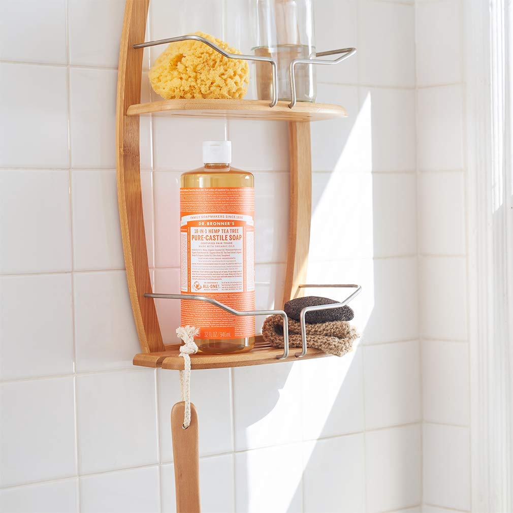 Dr. Bronner's Pure-Castile Liquid Soap – Lavender Bundle. 32 oz. Bottle and 2 oz. Travel Bottle