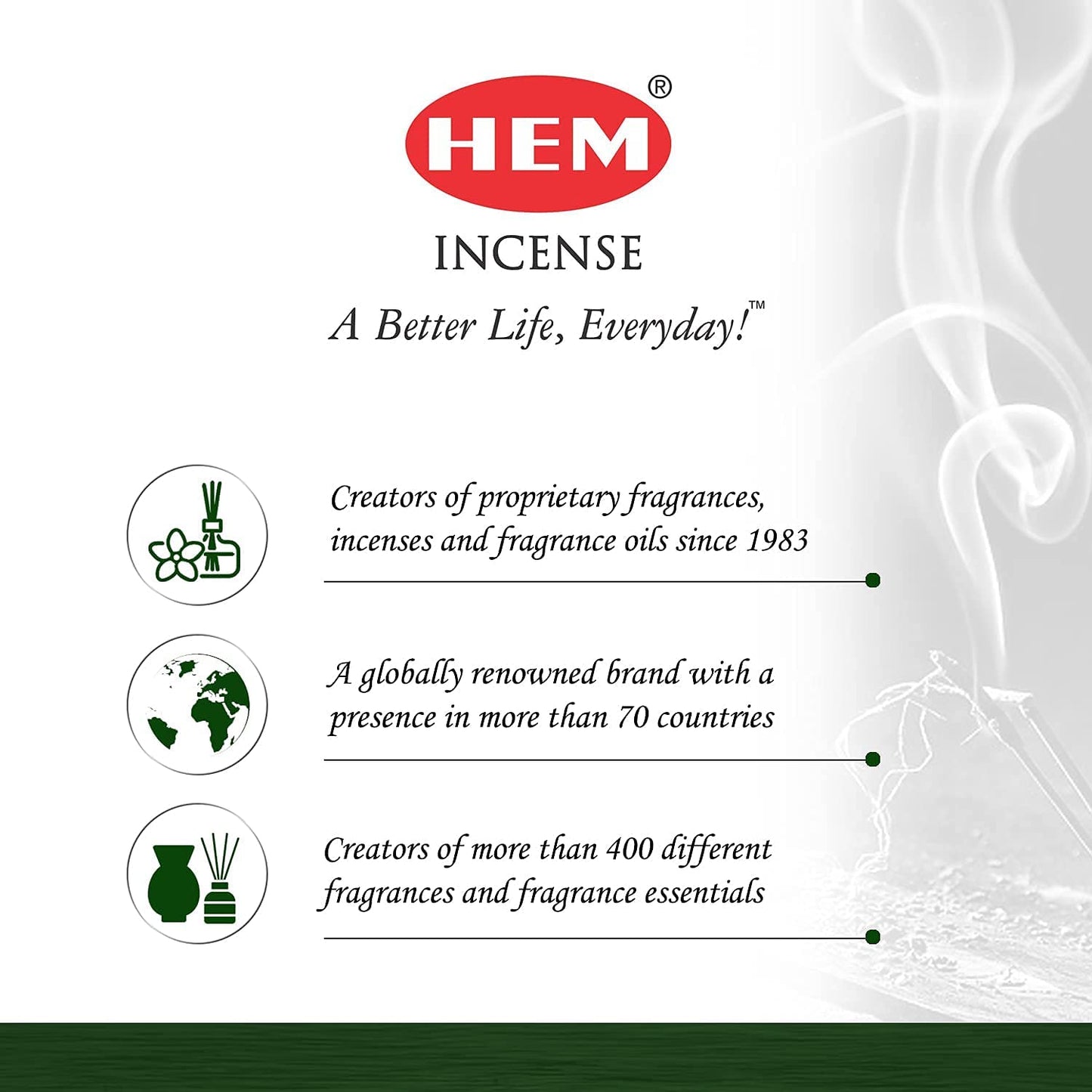 Hem Frankincense Myrrh Incense Sticks - 120 Count | Natural Air Purifying Aromatherapy | Calming and Cleansing Fragrance | Perfect for Meditation and Relaxation | Long-Lasting Burn.