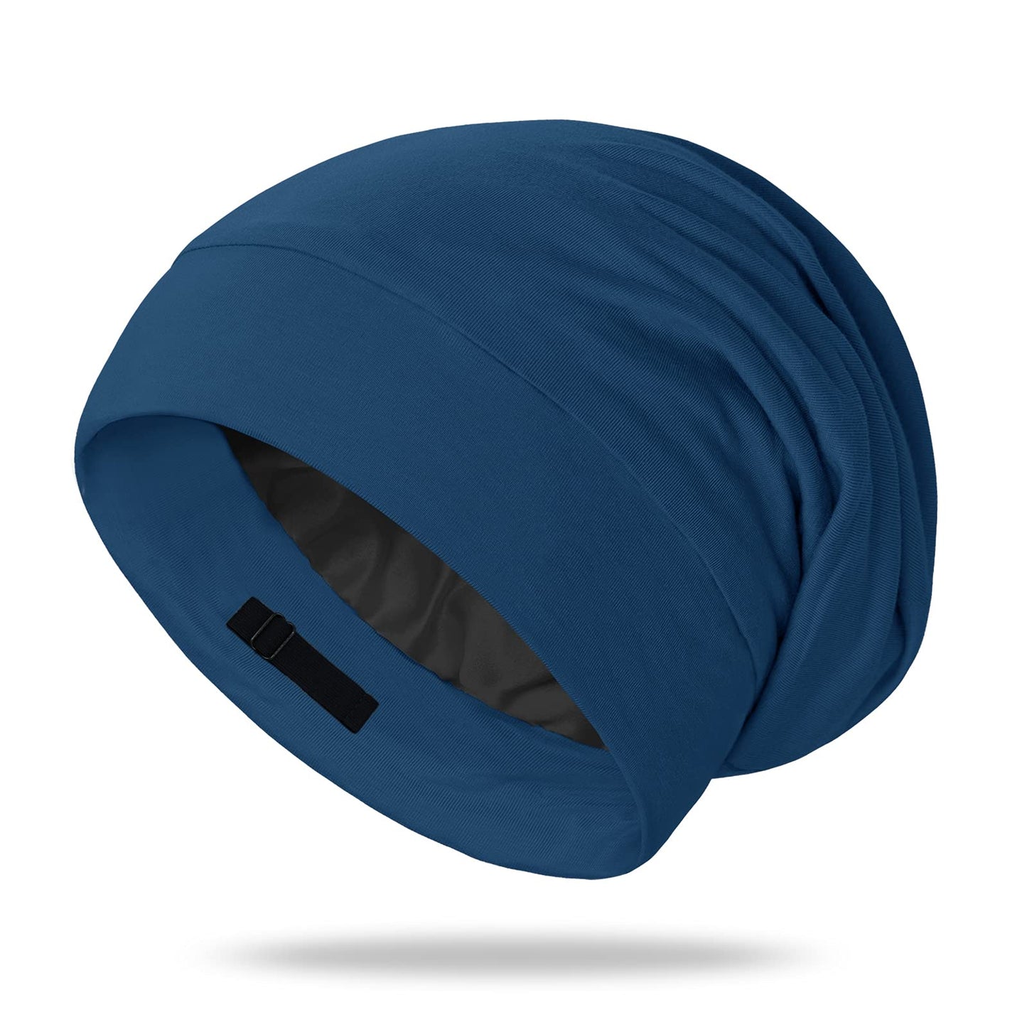 OLESILK 100% Mulberry Silk Bonnet for Sleeping Women, Silk Hair Wrap for Sleeping, Silk Sleep Bonnet for Women&Men, Real Silk, Not Satin, Reddish Brown