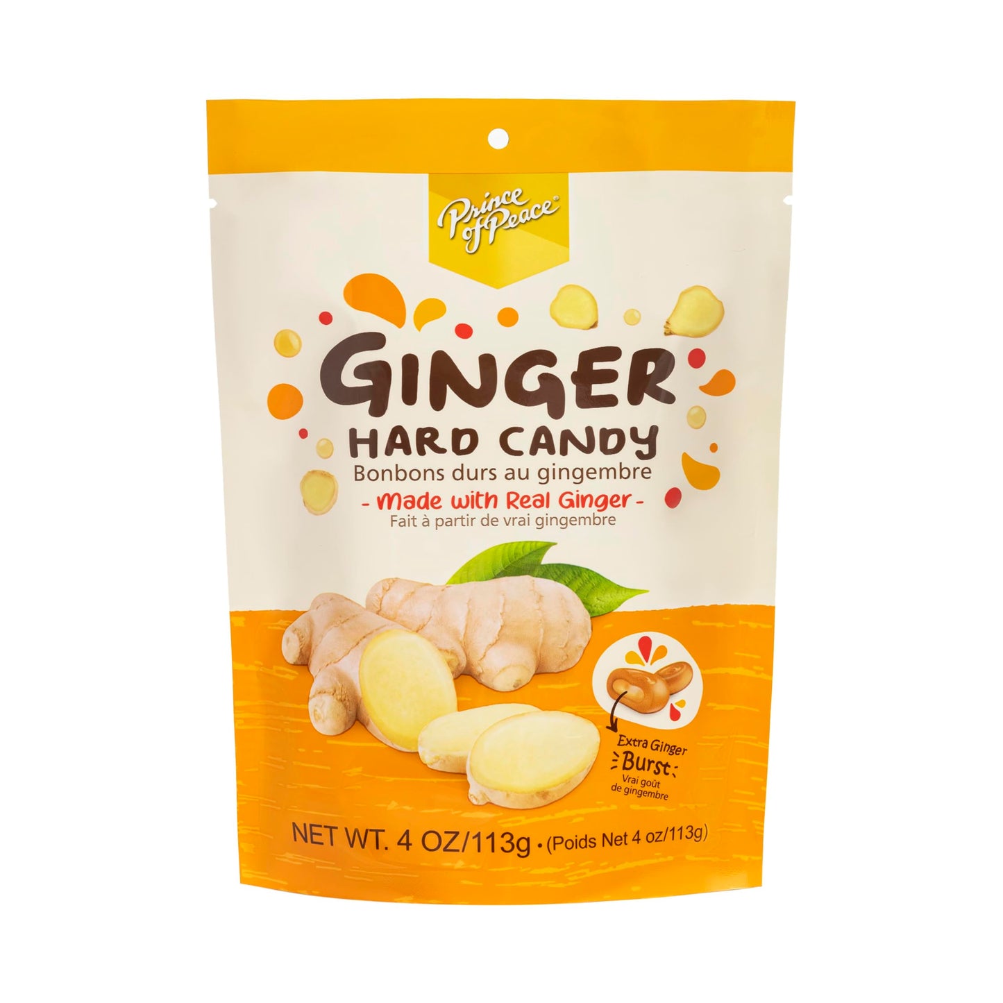 Prince of Peace Ginger Hard Candy-1 Kg