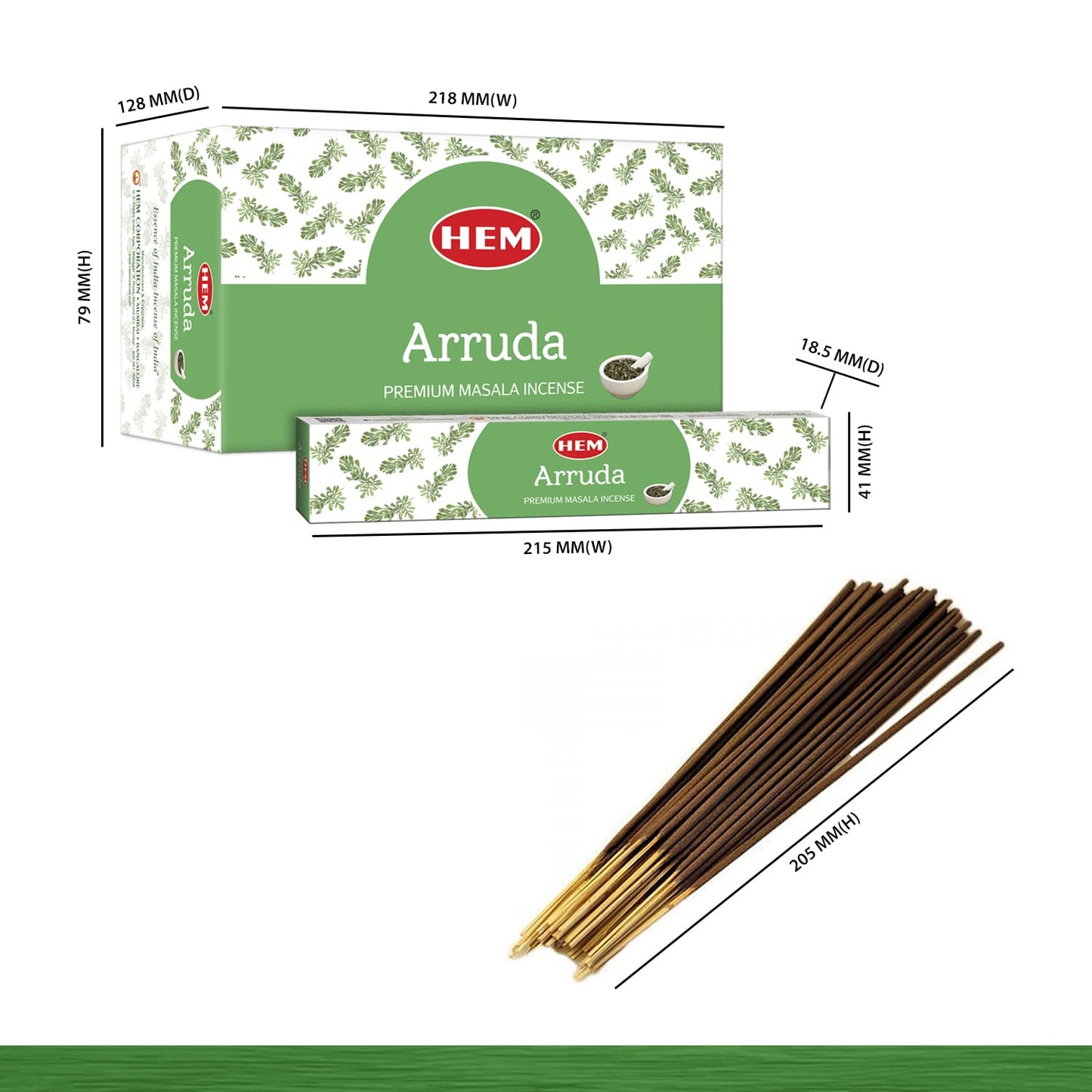 Hem Frankincense Myrrh Incense Sticks - 120 Count | Natural Air Purifying Aromatherapy | Calming and Cleansing Fragrance | Perfect for Meditation and Relaxation | Long-Lasting Burn.