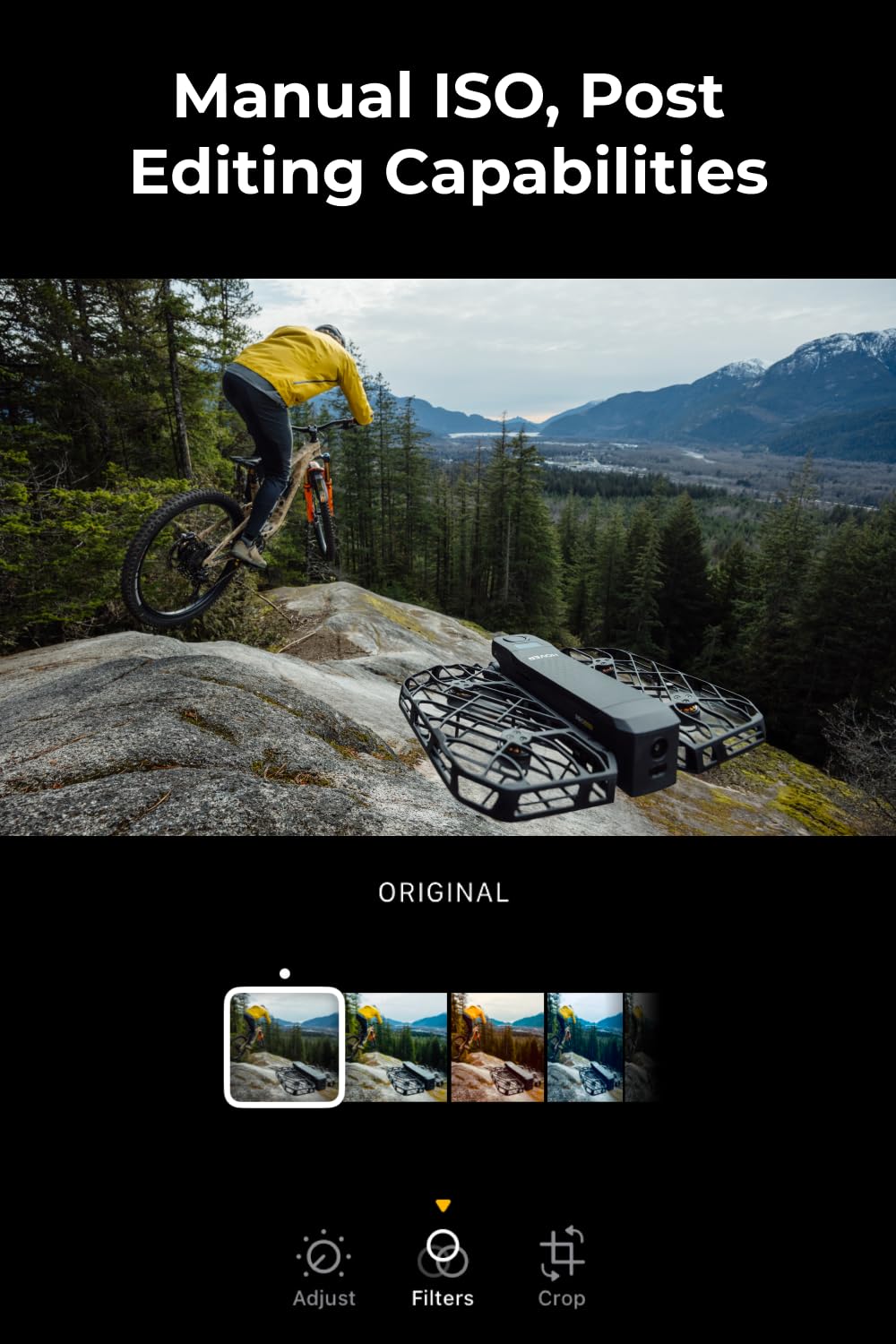 HOVERAir X1 PROMAX 8K Drone with Camera, Foldable Action Flying Camera with 42 KM/H Follow Speed, 15+ Fully Automatic Flight Modes, Fly Anywhere with OmniTerrain, SmoothCapture 2.0(Fly Joy Combo)