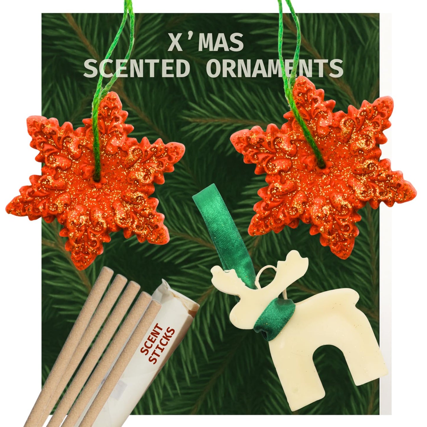 Natural Incense Sticks Variety Pack - (5 Variants) Charcoal Free Inscents-Sticks, Made from Upcycled Flowers | Sacred Insence-Sticks from All Cultures (Inciensos Aromaticos)