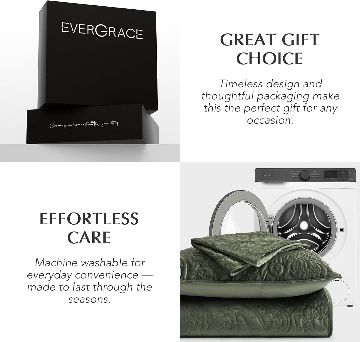 EverGrace Luxury Velvet Quilt Set King Size 3 Piece, Soft Cross-Stitch Velvet Comforter Set with Pillow Shams, Lightweight Coverlet Bedspread Bedding Set for All Seasons, Light Taupe