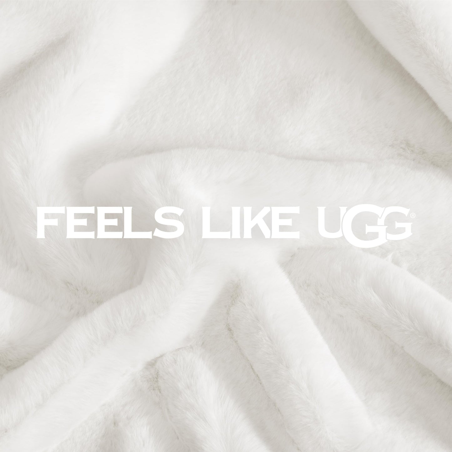 UGG Euphoria Plush Faux Fur Throw Blanket, Oversized Soft Throw for Bed or Couch, Luxury Bedroom Decor, Holiday Blankets, Machine Washable, 50-inch x 70-inch, Charcoal Grey