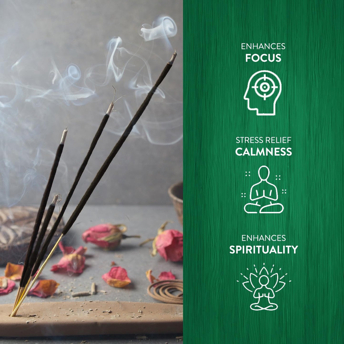 Hem Frankincense Myrrh Incense Sticks - 120 Count | Natural Air Purifying Aromatherapy | Calming and Cleansing Fragrance | Perfect for Meditation and Relaxation | Long-Lasting Burn.