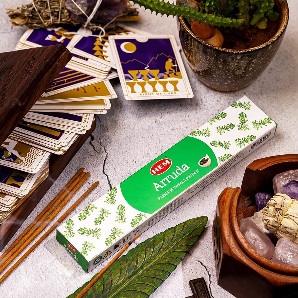 Hem Frankincense Myrrh Incense Sticks - 120 Count | Natural Air Purifying Aromatherapy | Calming and Cleansing Fragrance | Perfect for Meditation and Relaxation | Long-Lasting Burn.