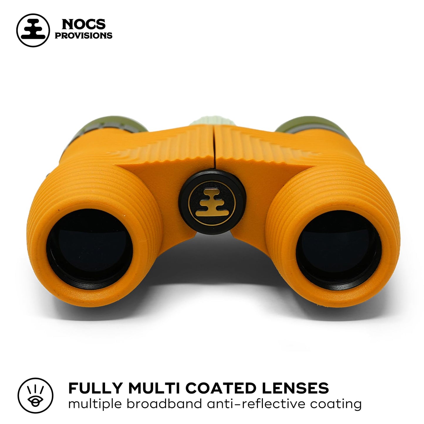 Nocs Provisions Standard Issue 8x25 Waterproof Binoculars, 8X Magnification, Bak4 Prism, Wide View Multi-Coated Lenses for Bird Watching, Hiking & Backpacking - Cobalt Blue II