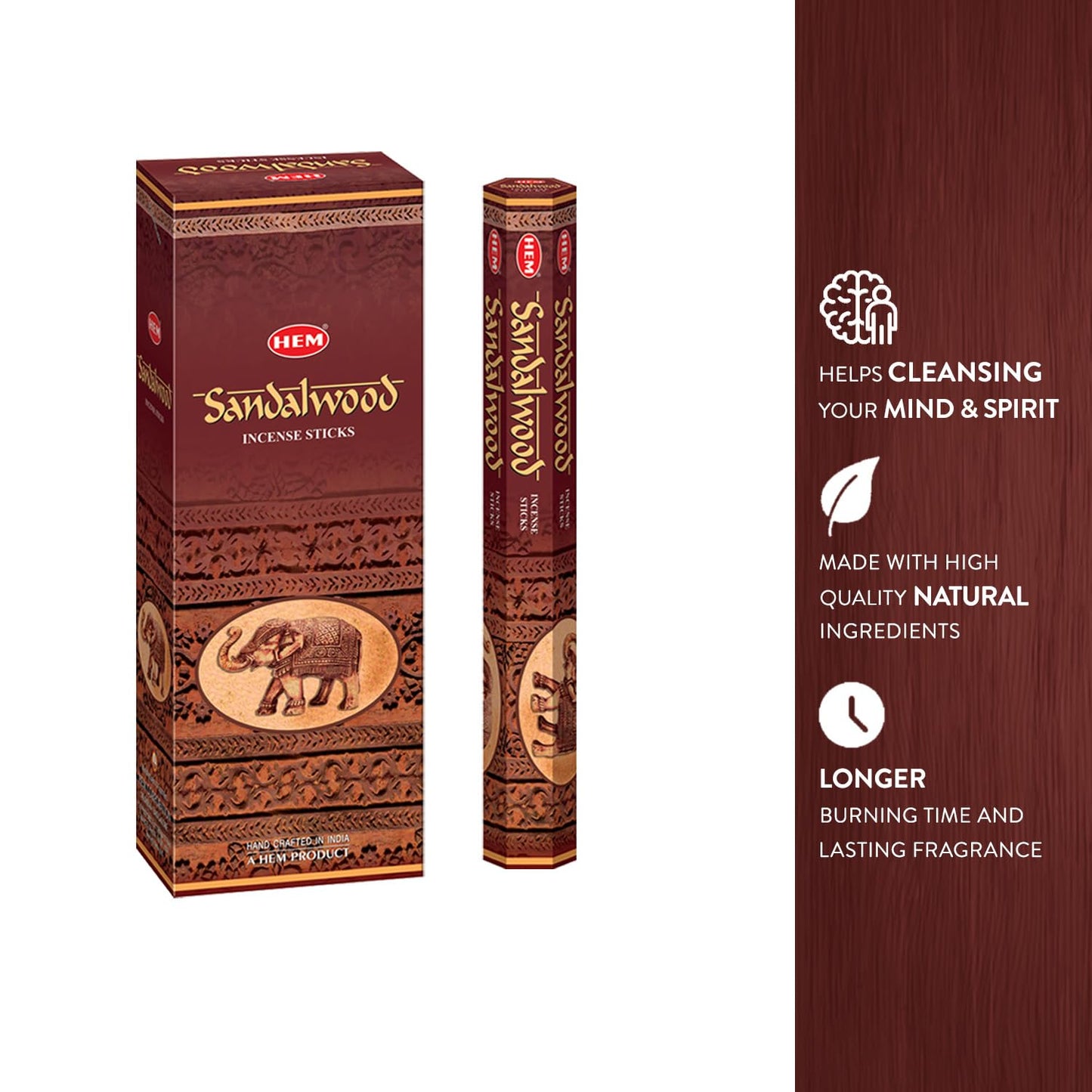 Hem Frankincense Myrrh Incense Sticks - 120 Count | Natural Air Purifying Aromatherapy | Calming and Cleansing Fragrance | Perfect for Meditation and Relaxation | Long-Lasting Burn.