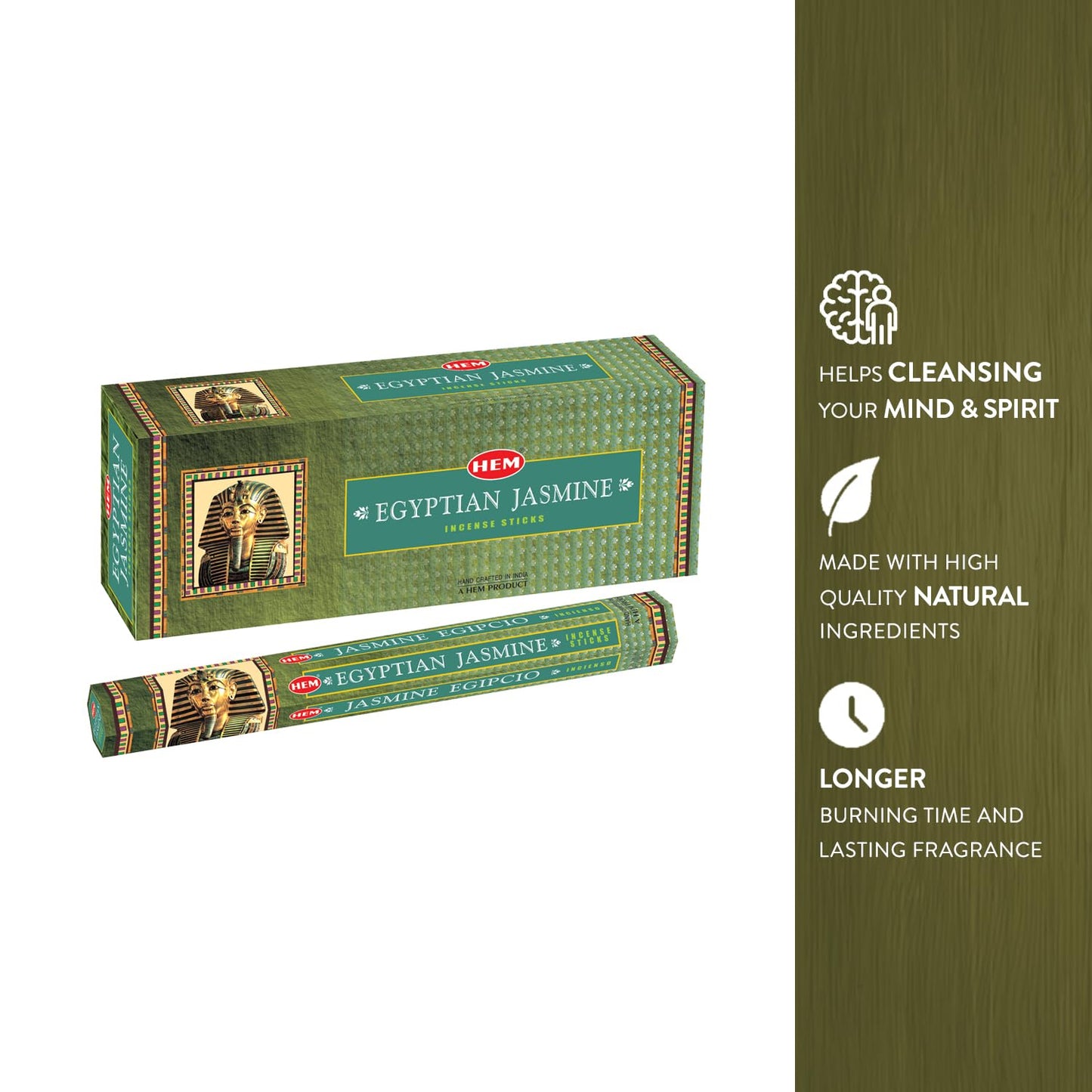 Hem Frankincense Myrrh Incense Sticks - 120 Count | Natural Air Purifying Aromatherapy | Calming and Cleansing Fragrance | Perfect for Meditation and Relaxation | Long-Lasting Burn.
