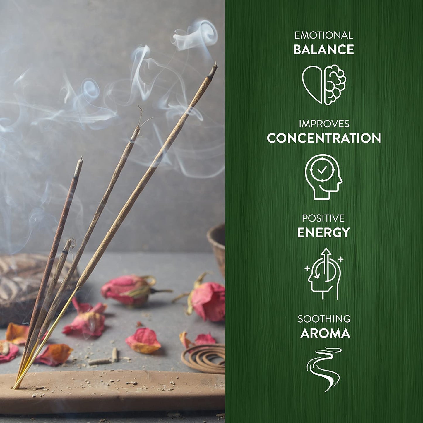Hem Frankincense Myrrh Incense Sticks - 120 Count | Natural Air Purifying Aromatherapy | Calming and Cleansing Fragrance | Perfect for Meditation and Relaxation | Long-Lasting Burn.