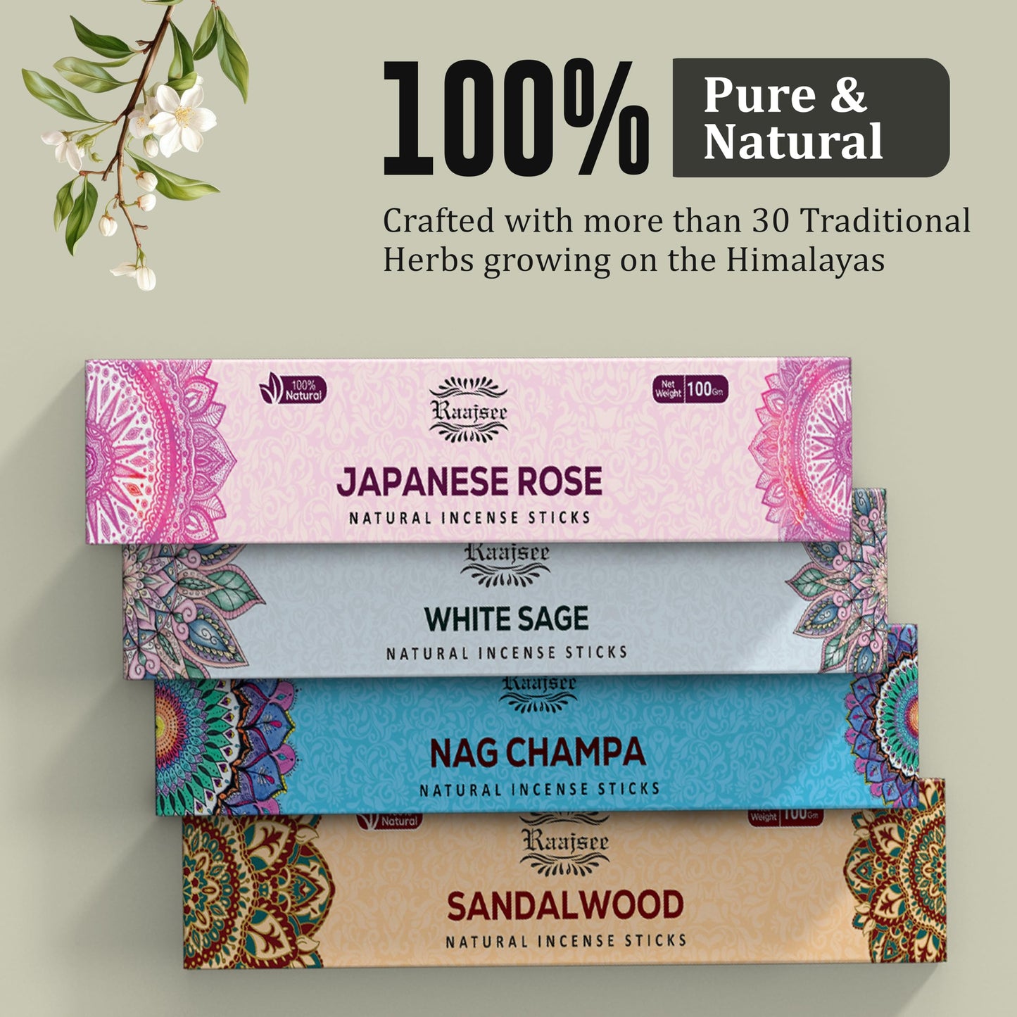 Raajsee Dragons Blood Incense Sticks (180 gm), 100% Pure Organic Natural Hand Rolled Free from Chemicals, (Pack of 12) Visit The raajsee Store