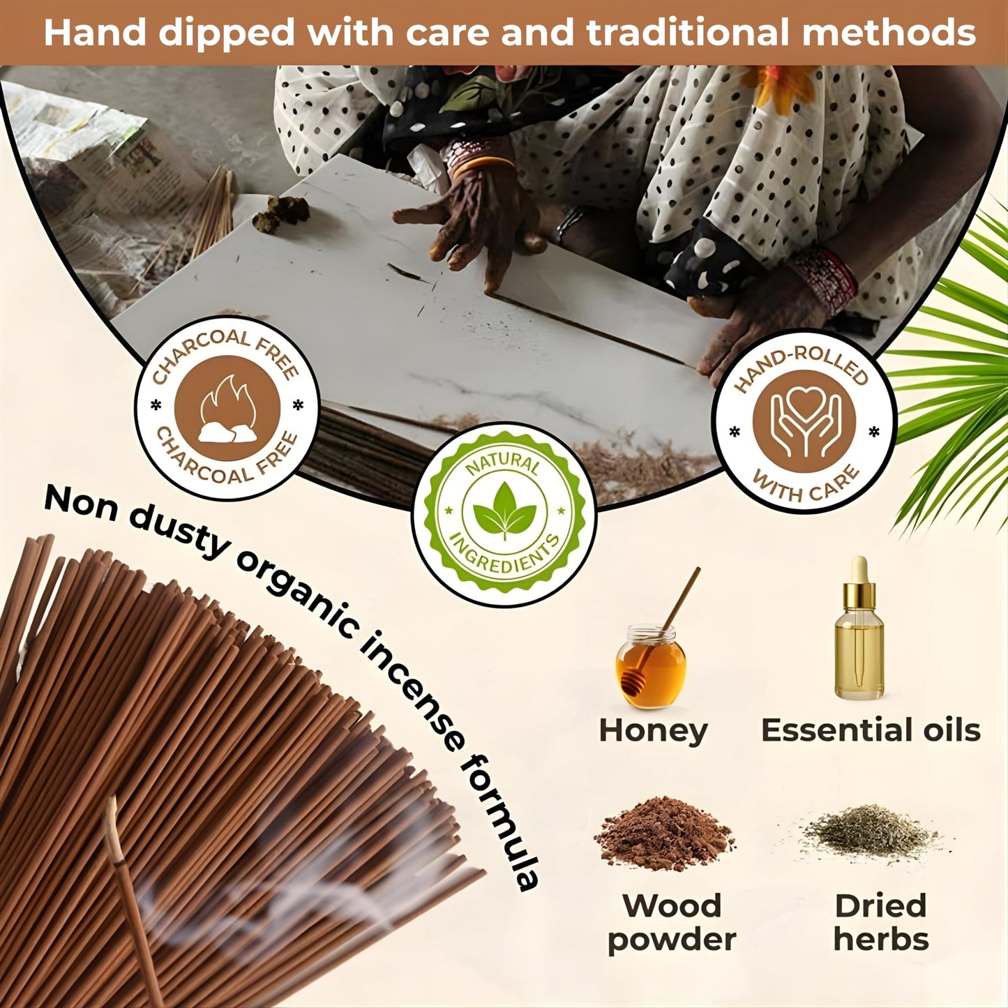 Pine Incense Sticks - Bulk Pack of 100 Insence-Sticks - Made with Natural Pino Oil - Scented Incienso Aromaticos Non Toxic Inscent Insense