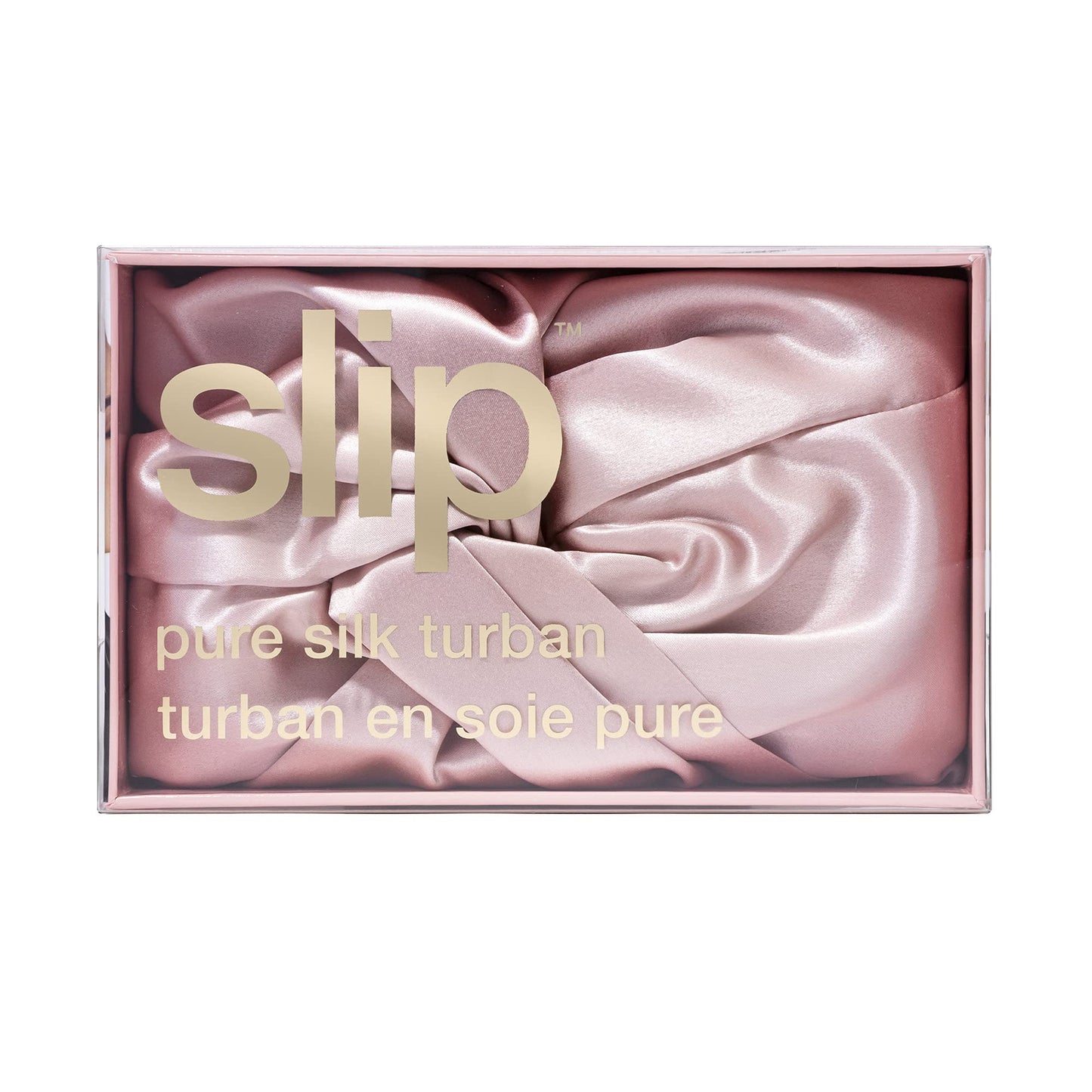 SLIP Pure Silk Turban| 100% Mulberry Silk, Ultra Soft & Gentle on Hair, Prevents Breakage & Frizz