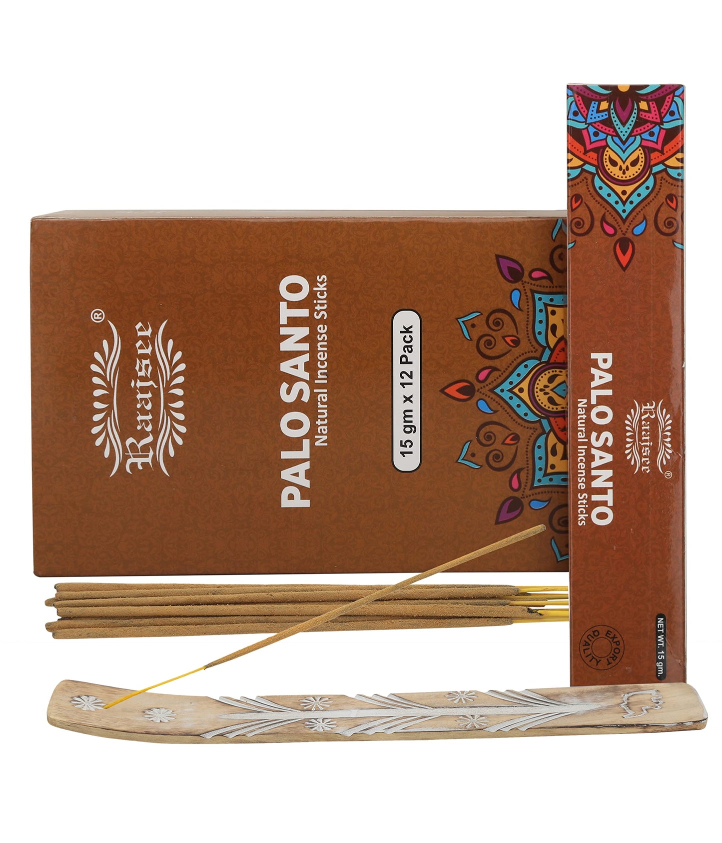 Raajsee Dragons Blood Incense Sticks (180 gm), 100% Pure Organic Natural Hand Rolled Free from Chemicals, (Pack of 12) Visit The raajsee Store