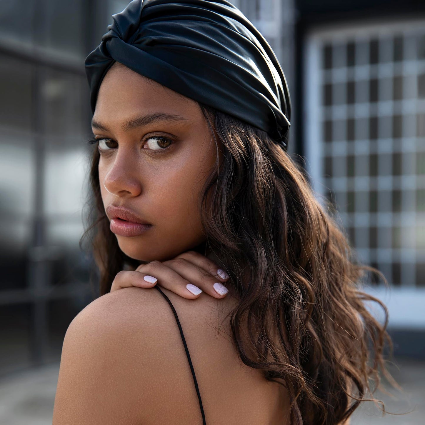 SLIP Pure Silk Turban| 100% Mulberry Silk, Ultra Soft & Gentle on Hair, Prevents Breakage & Frizz
