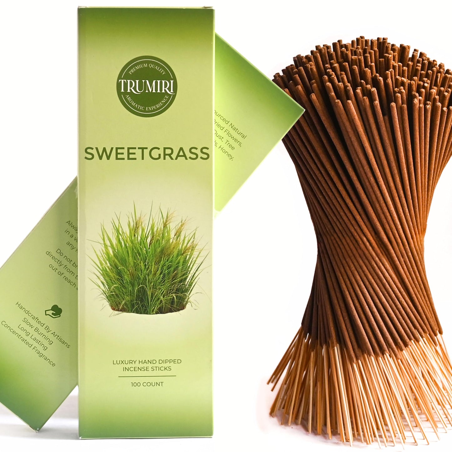 Pine Incense Sticks - Bulk Pack of 100 Insence-Sticks - Made with Natural Pino Oil - Scented Incienso Aromaticos Non Toxic Inscent Insense