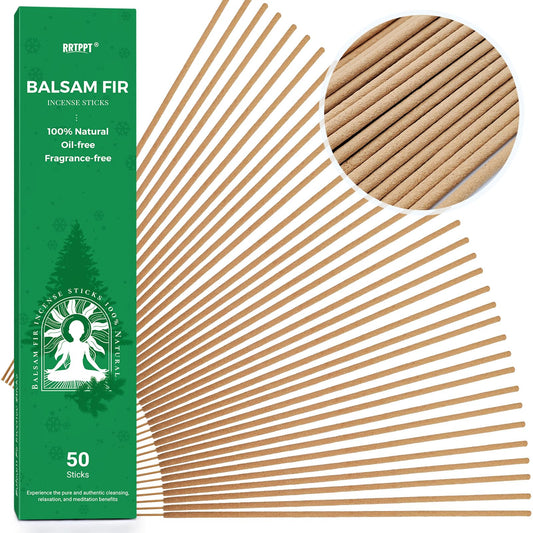 White Sage Incense Sticks (50 Sticks), 100% Natural sustainably harvested White Sage, Suitable for Yoga, Meditation, Relaxation, and Spiritual Purification