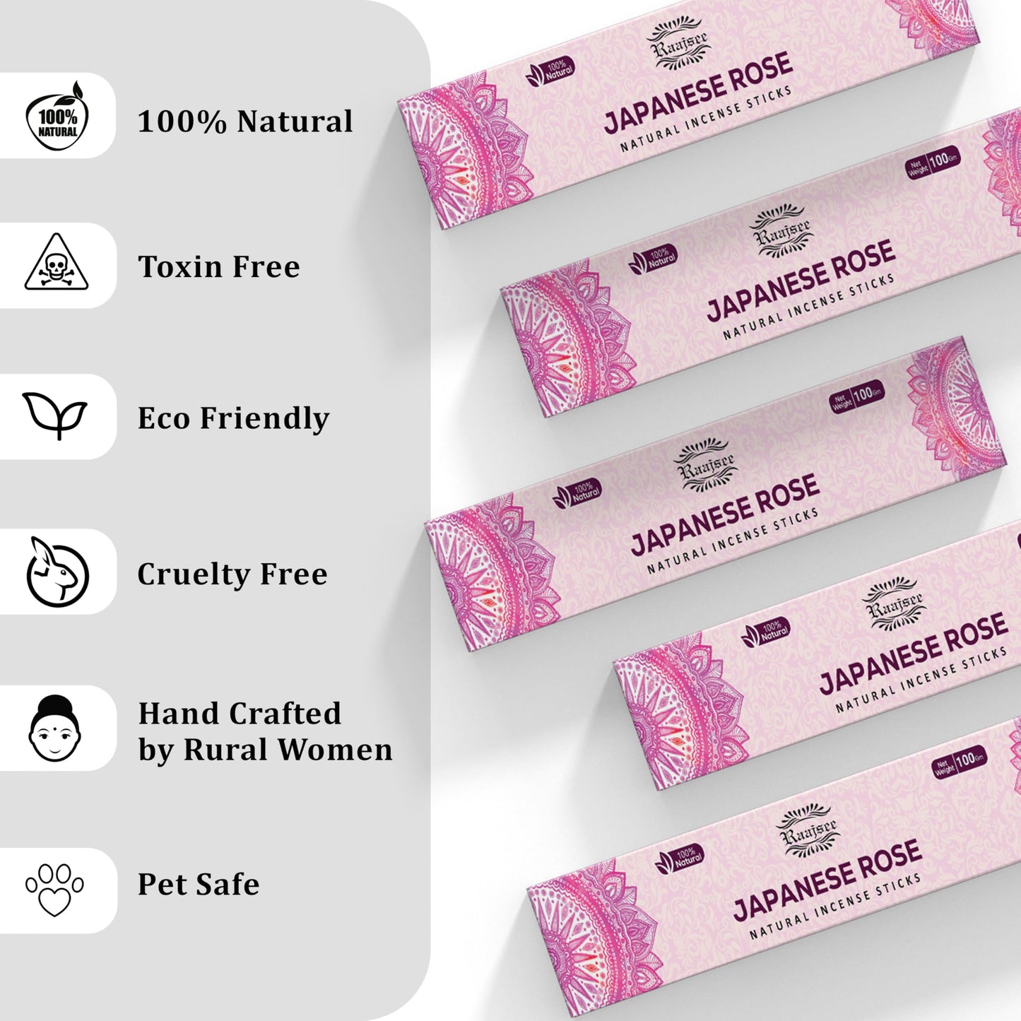 Raajsee Dragons Blood Incense Sticks (180 gm), 100% Pure Organic Natural Hand Rolled Free from Chemicals, (Pack of 12) Visit The raajsee Store