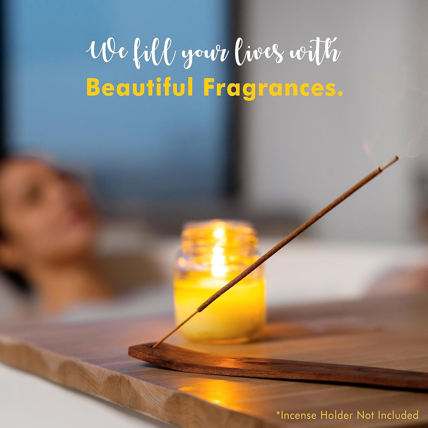 Incense Sticks, White Sage Incense, Made with Natural Ingredients, Hand Rolled Aromatic Masala, 40 Stick Pack, 45-60 Minute Burn Time, Best for Home Fragrance, Meditation, Yoga, Spiritual Healing